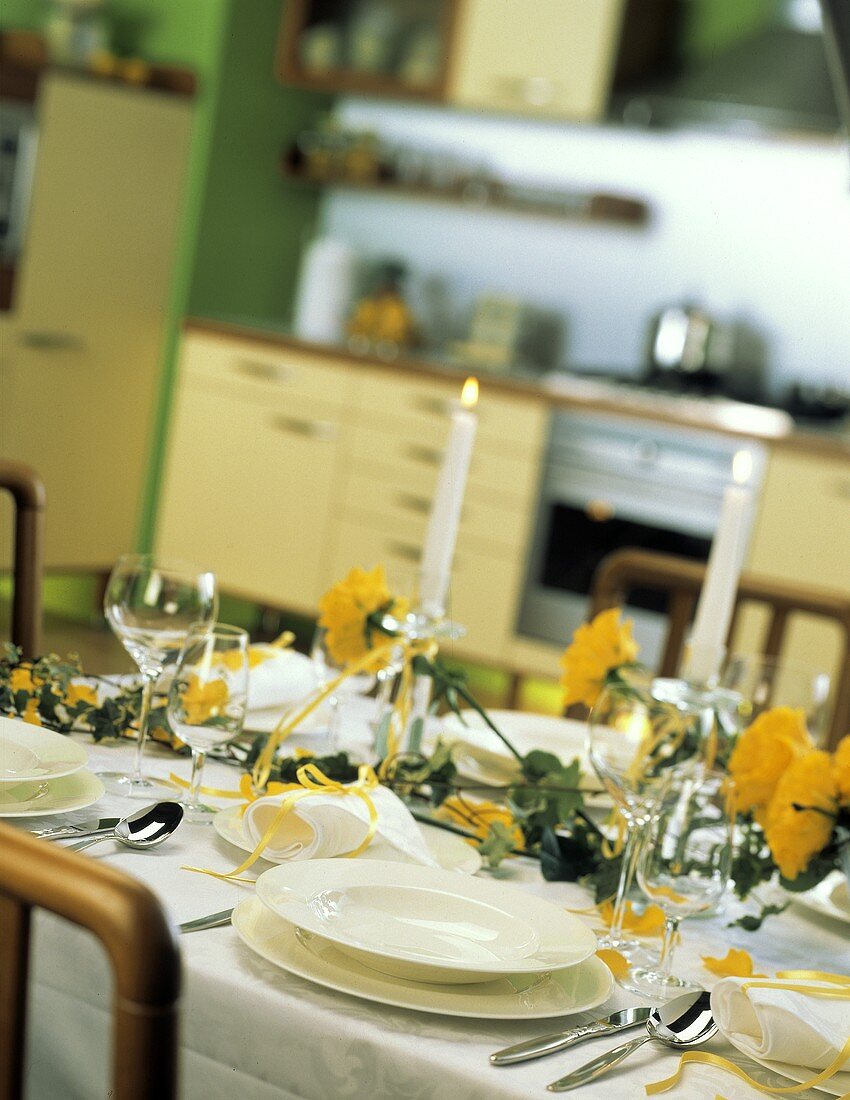 Elegant Spring Table Setting