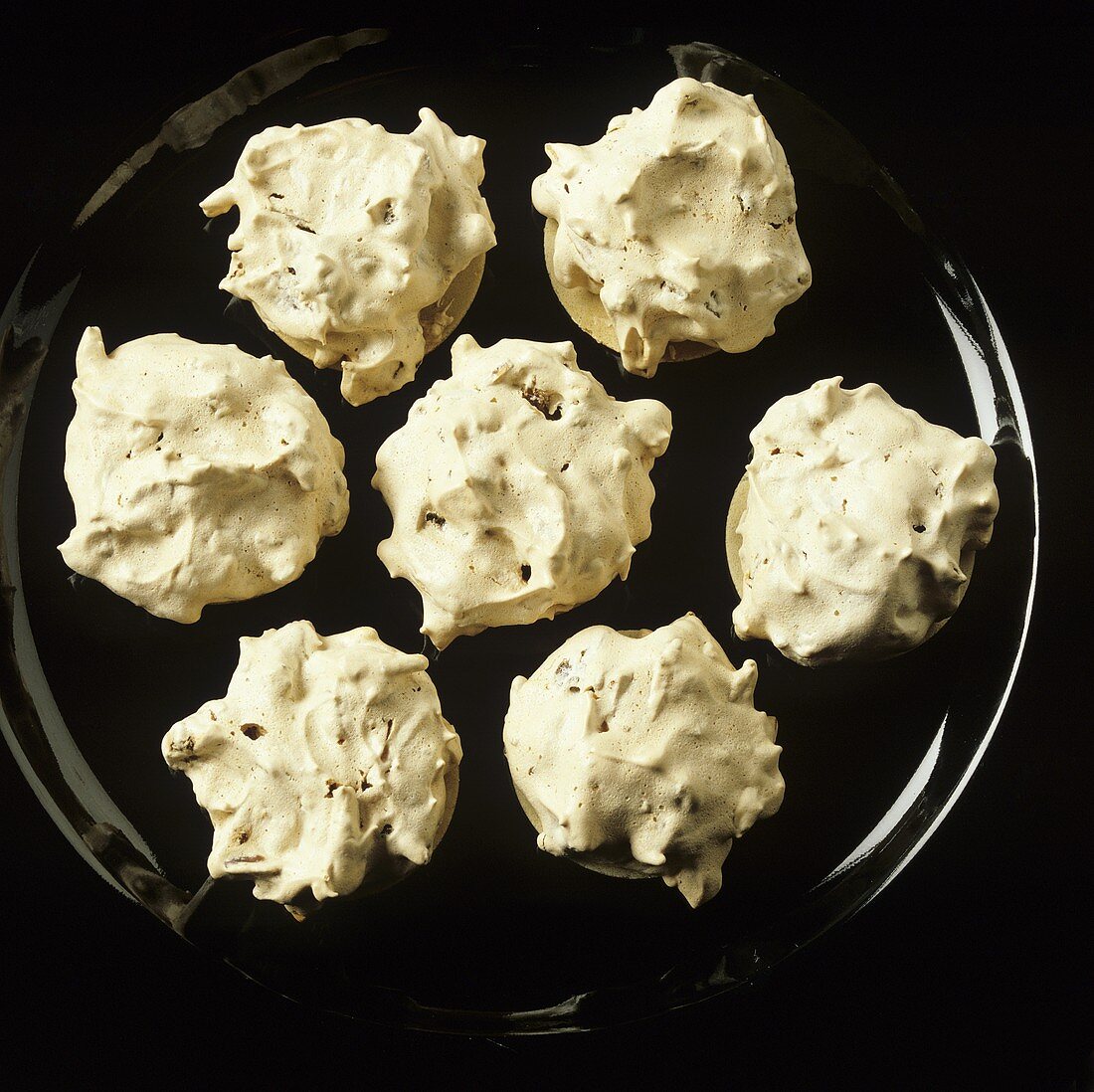 Fig meringue cookies