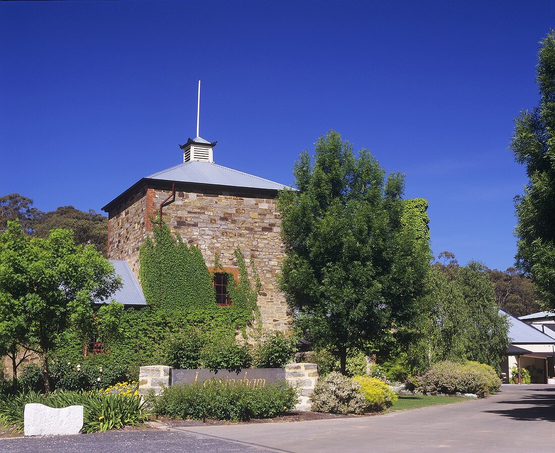Das Weingut Leasingham, Clare Valley, Südaustralien