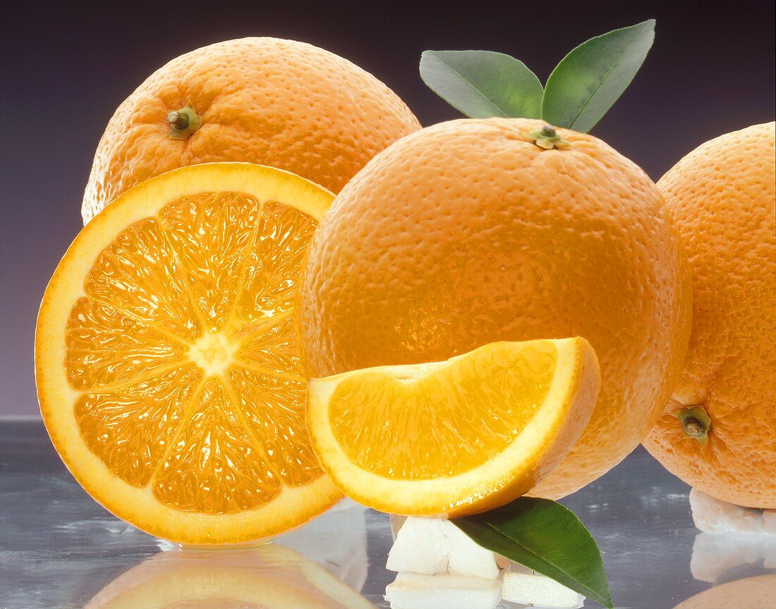 Stillleben mit Orangen