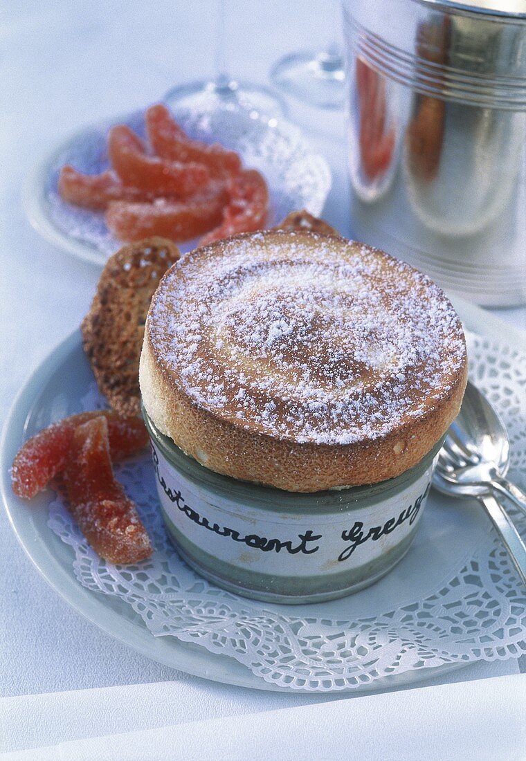 Grand Marnier Souffle From a French Restaurant