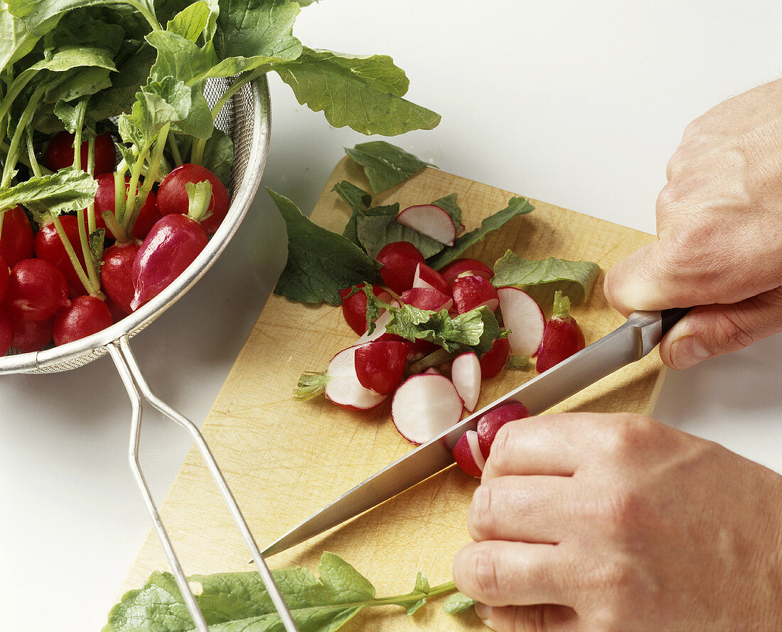 Cutting Radishes