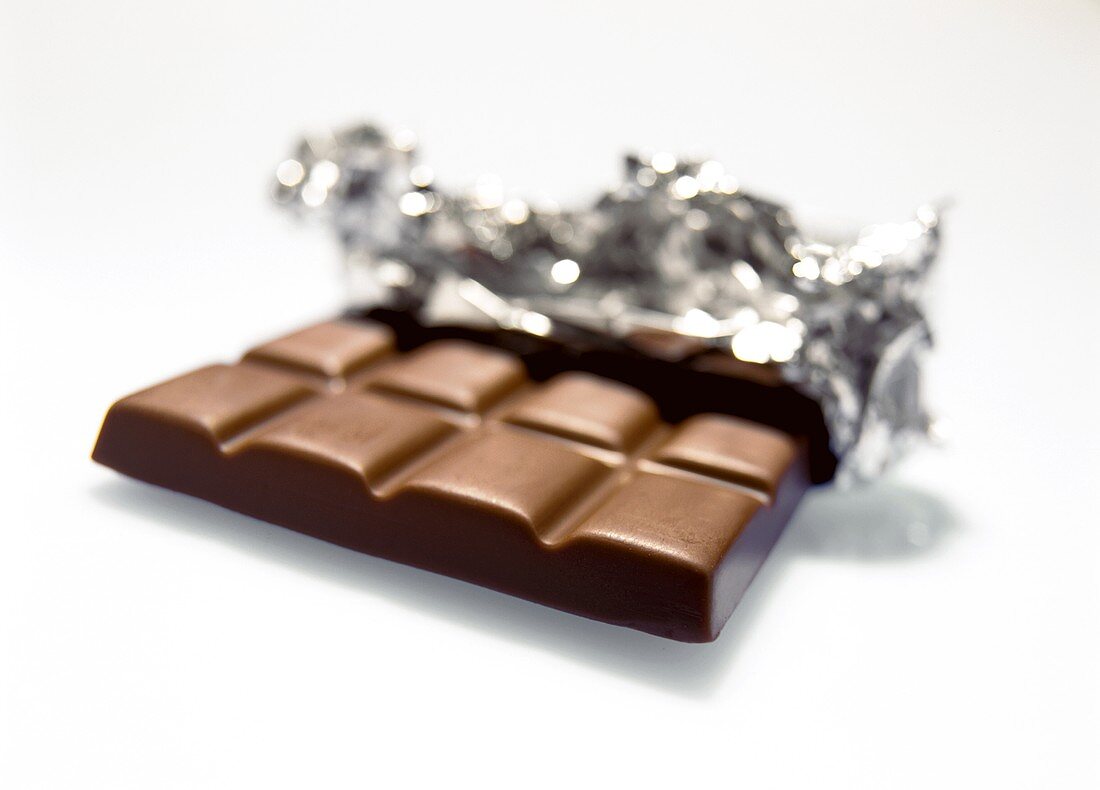 Eine Tafel Schokolade