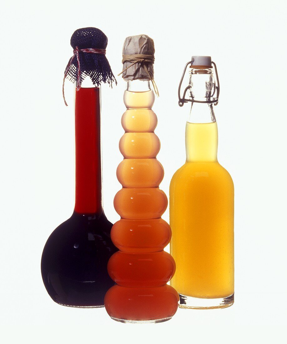 Home-made fruit juices