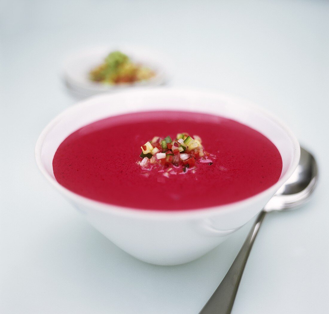 Cremige Rote-Bete-Suppe