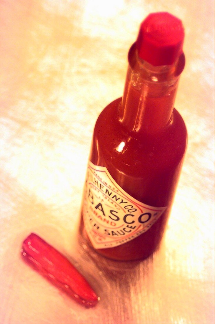 Bottle of tabasco
