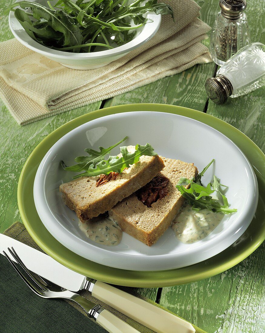 Gefüllter Hackbraten