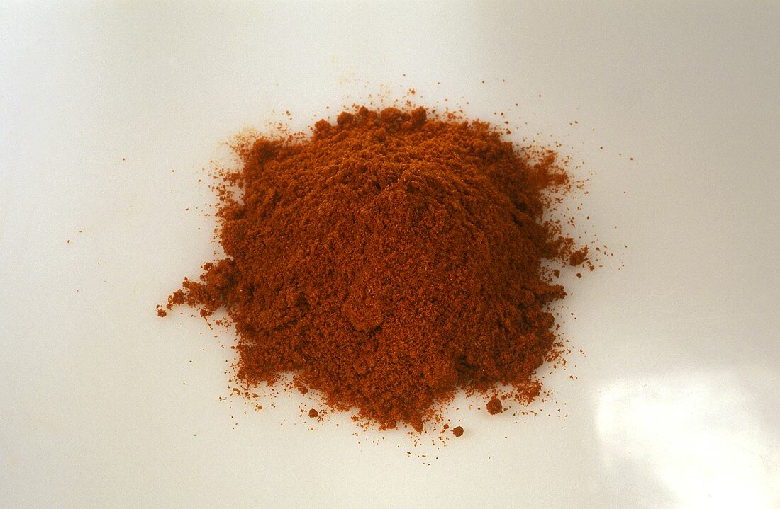 A heap of paprika powder