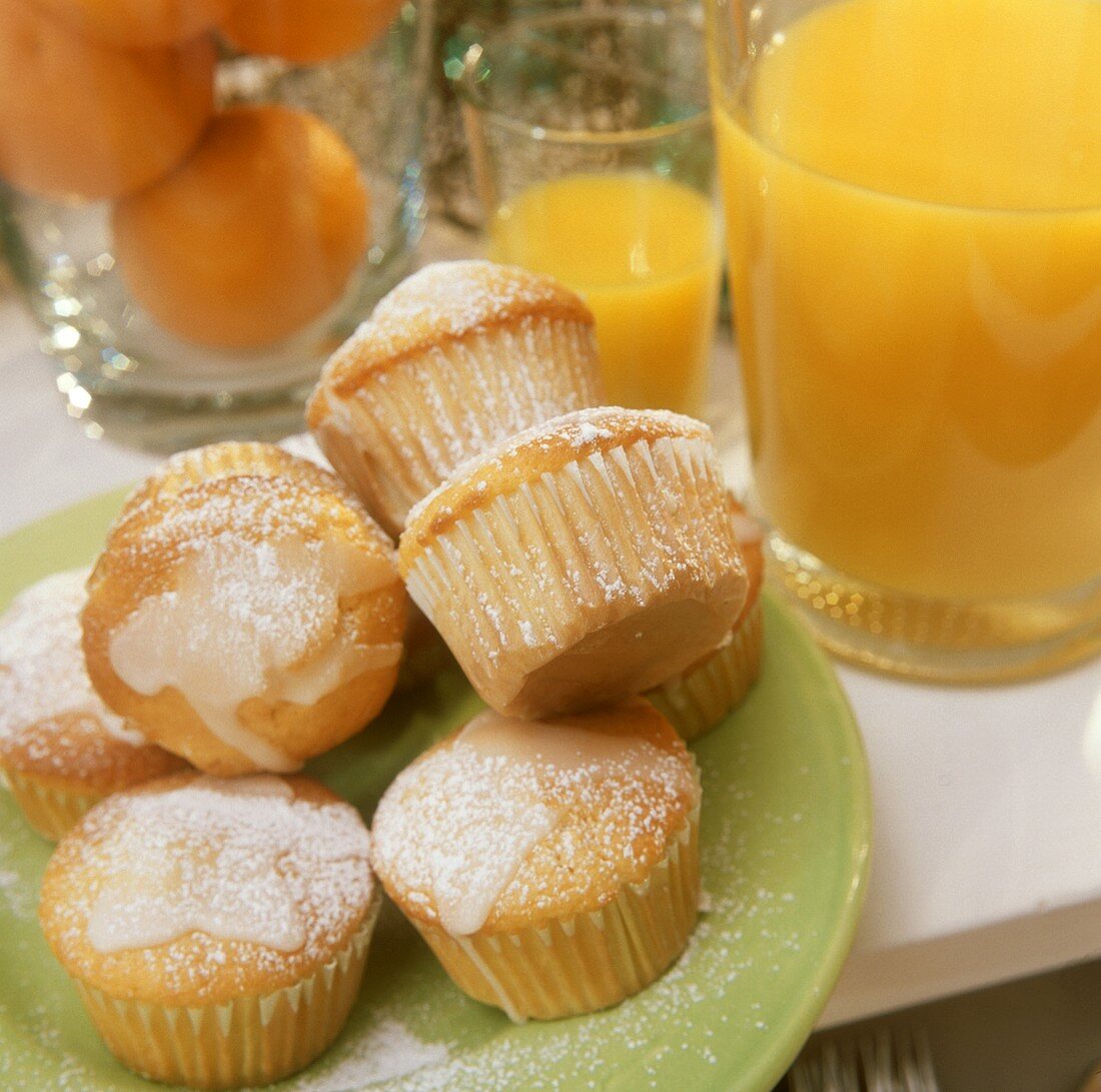 Orangenmuffins