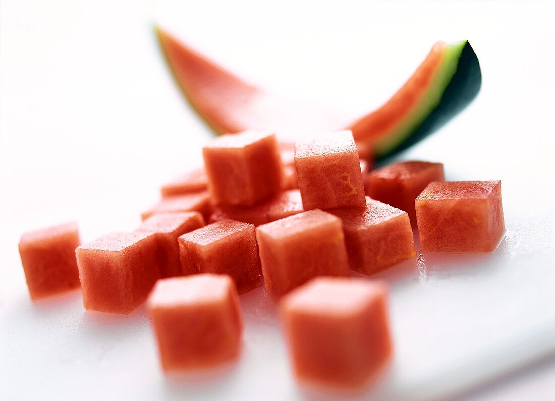 Watermelon Cubes