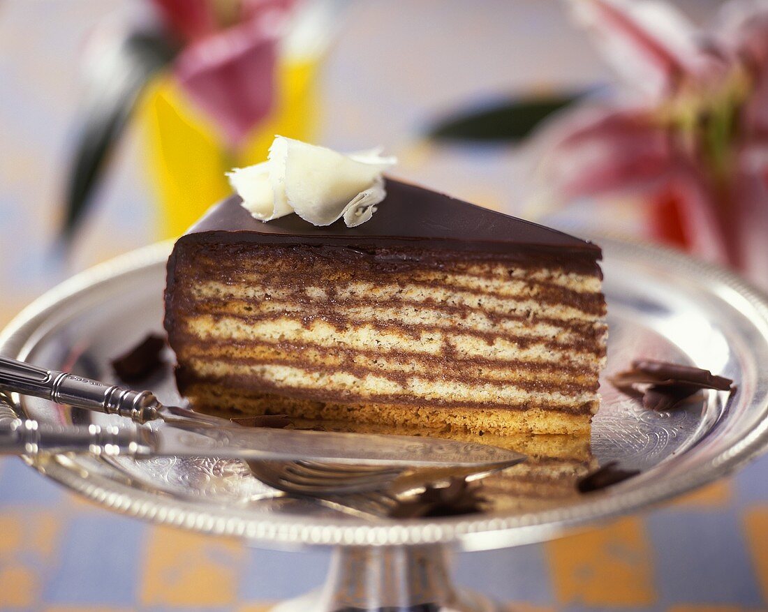 A piece of Prince Regent cake