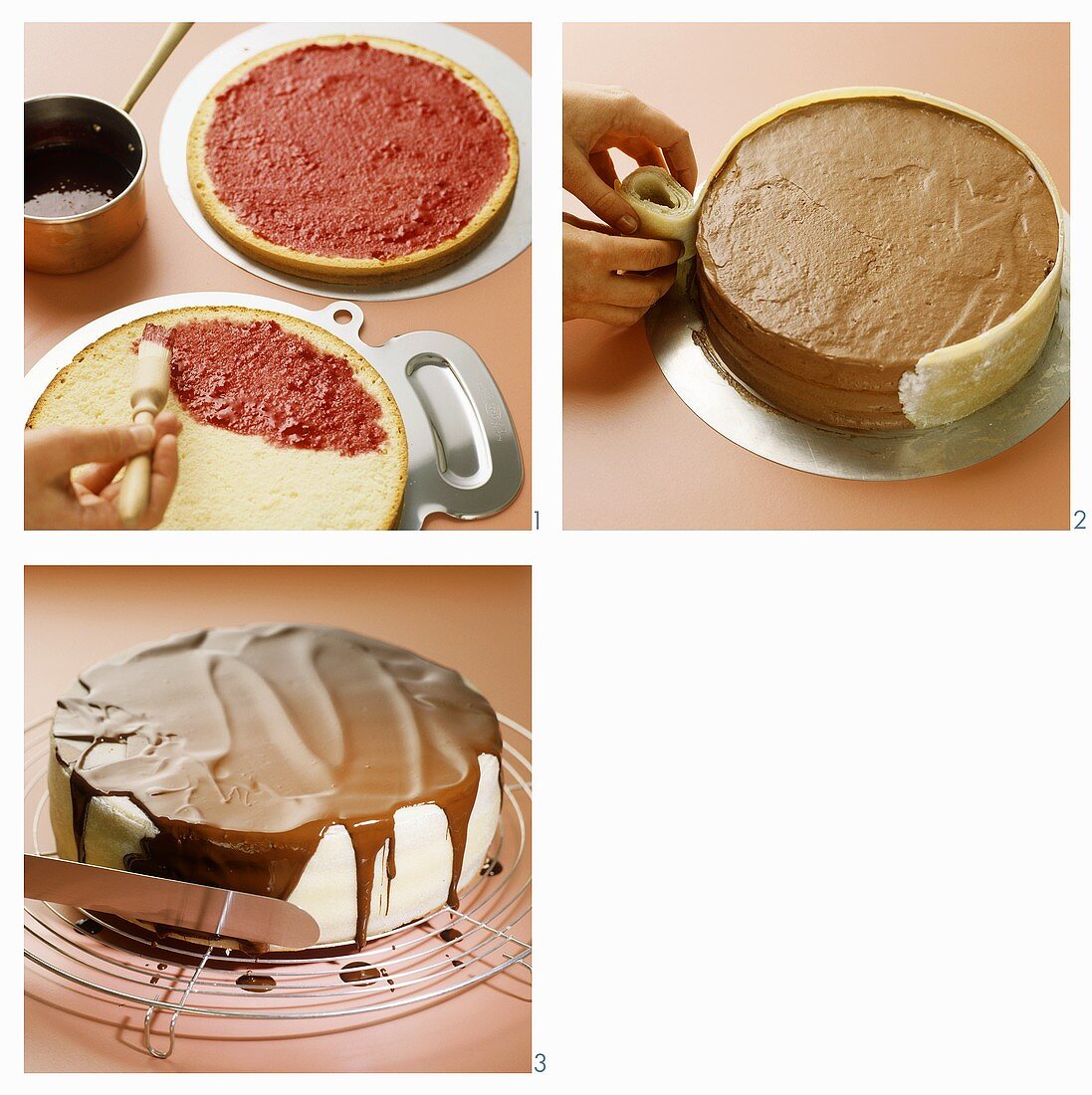 Filling Sponge Gateau Topping With License Image Image Professionals