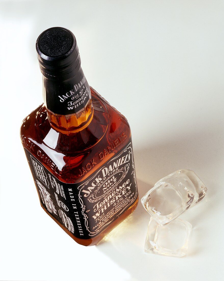 A bottle of Jack Daniel's (Tennessee Whiskey)