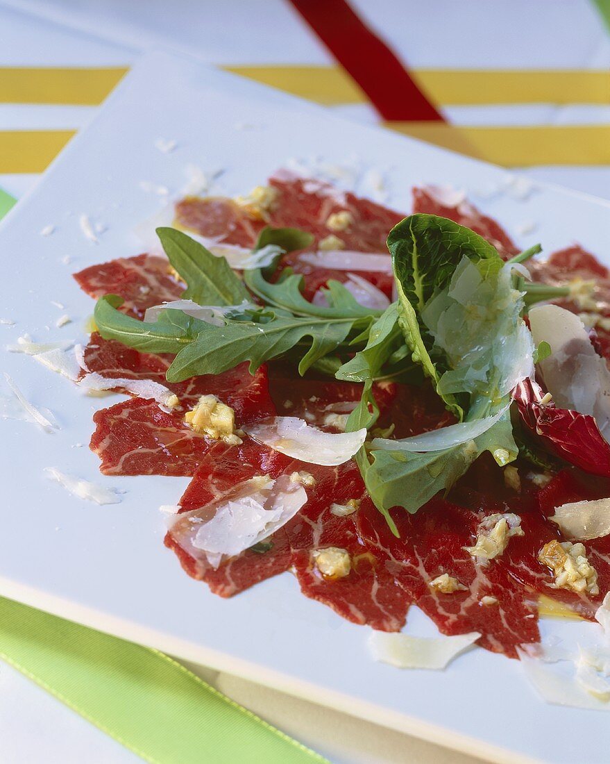 Beef carpaccio alla capriani