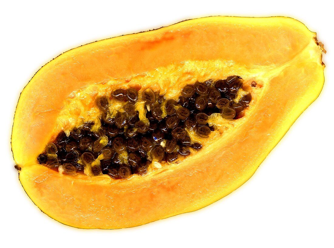 Halbe Papaya