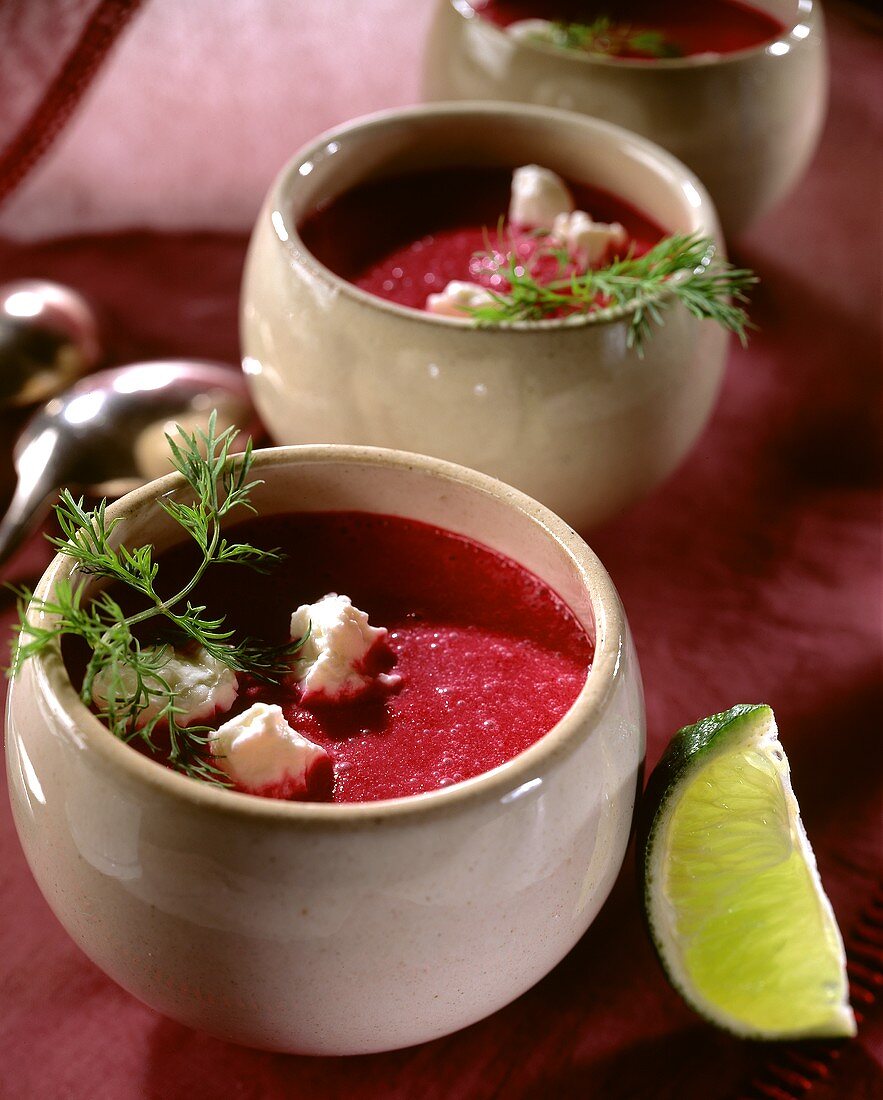 Rote-Bete-Cremesuppe