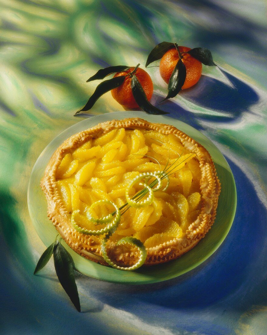 Mandarin tart