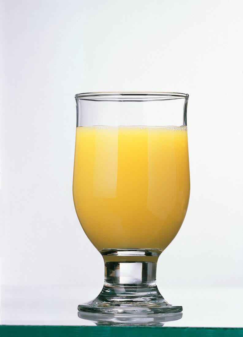 Ein Glas Orangensaft