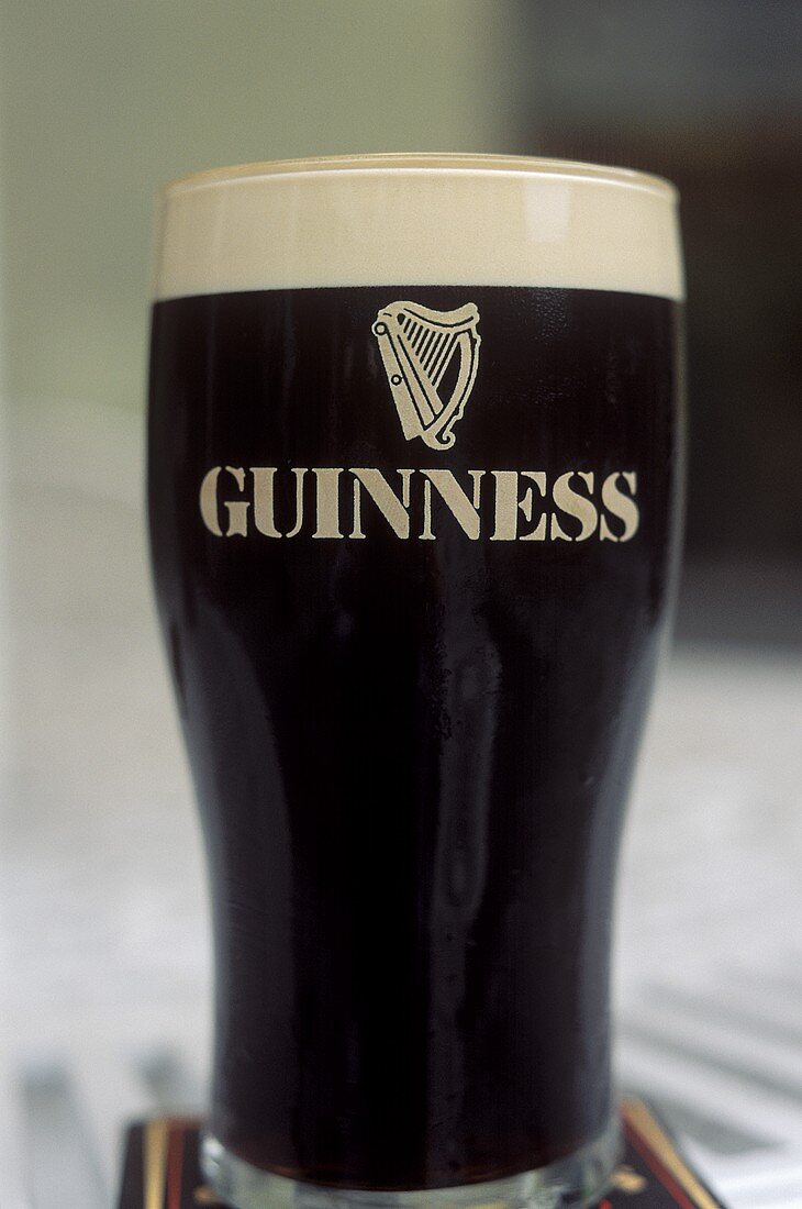 A glass of Guinness