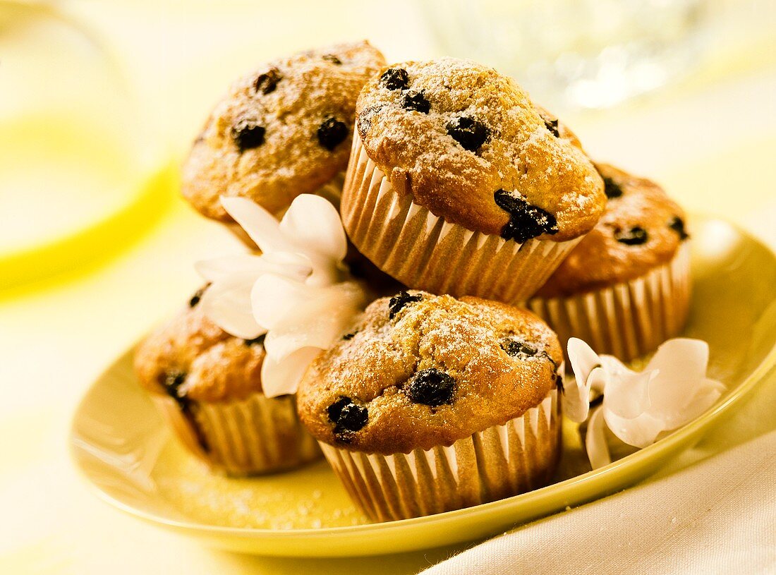 Blueberry muffins