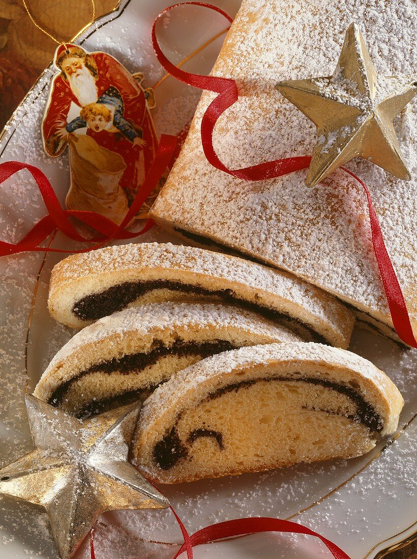 Mohnstollen zu Weihnachten