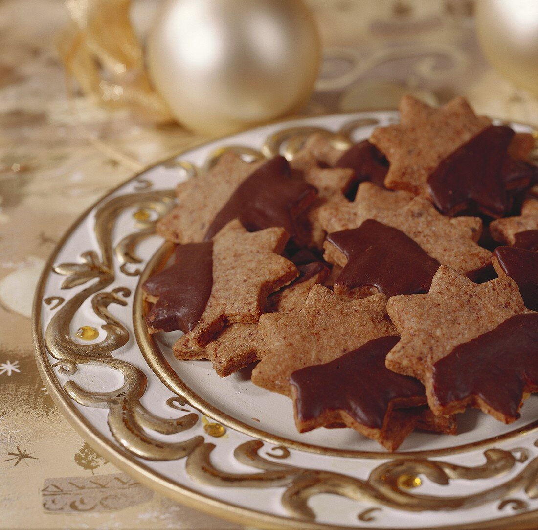 Chocolate stars