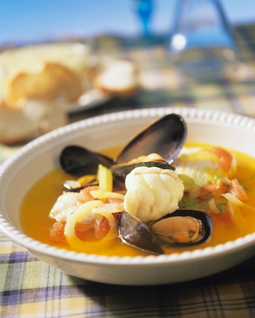 Bouillabaisse Marseiller Art mit Aoili