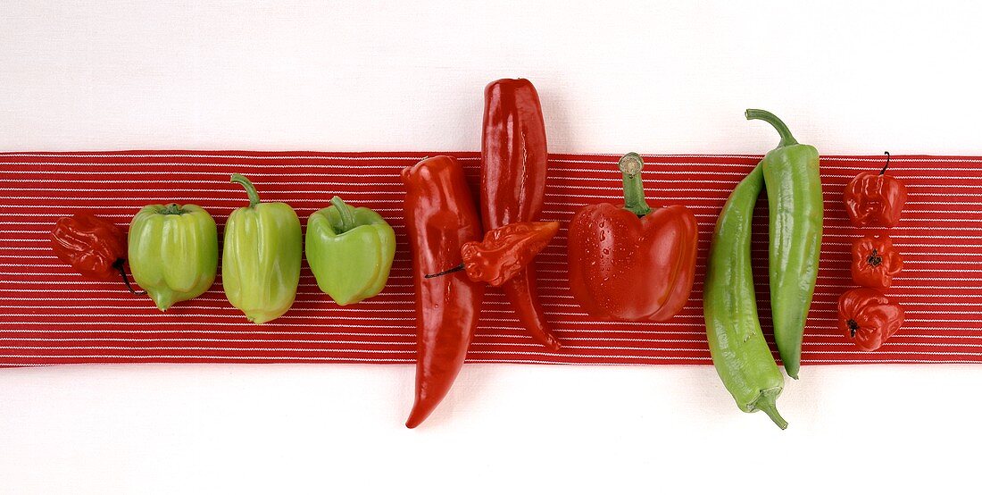 Assorted peppers