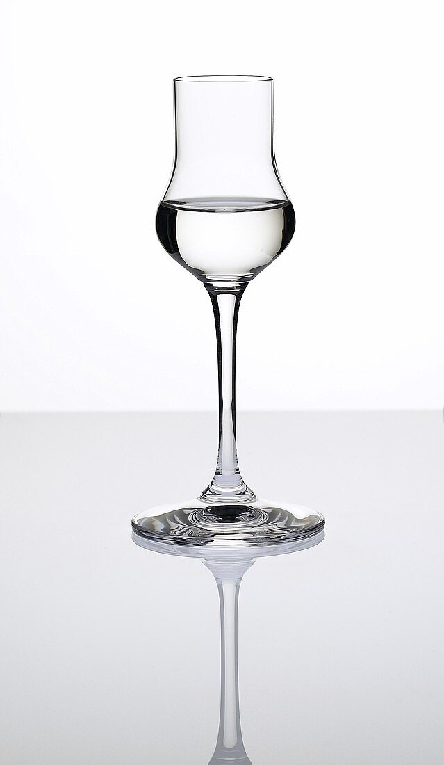 Grappa in a glass