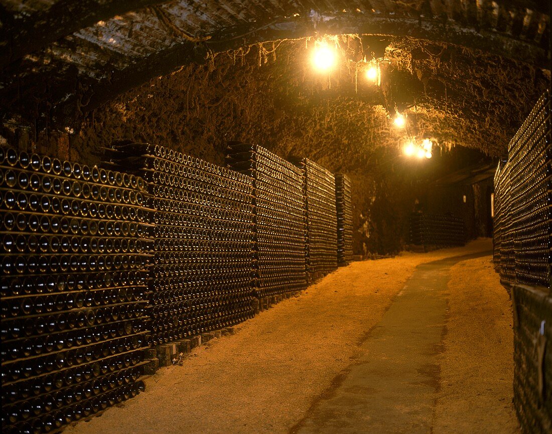 Wine cellar at Seppelt Winery, Victoria, Australia