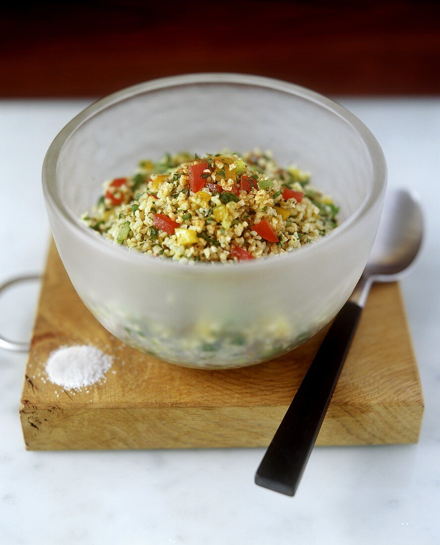 Couscous-Salat mit Gemüse