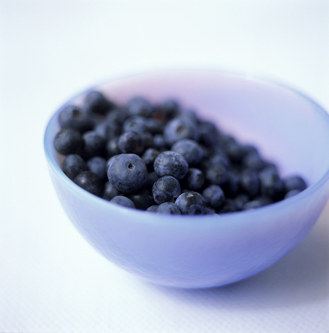 Blueberries in bowl