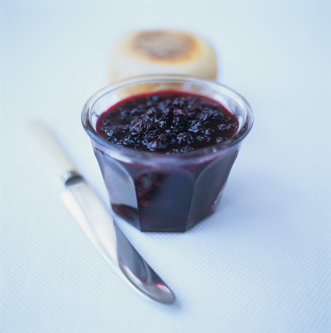 Blueberry and cassis preserve