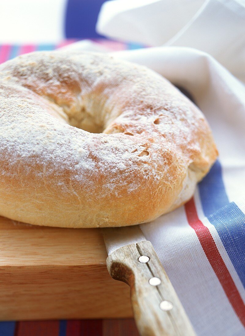 Filled Easter bread ring