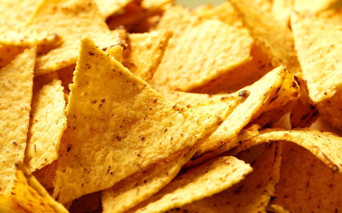 Nachos (triangular tortilla chips)