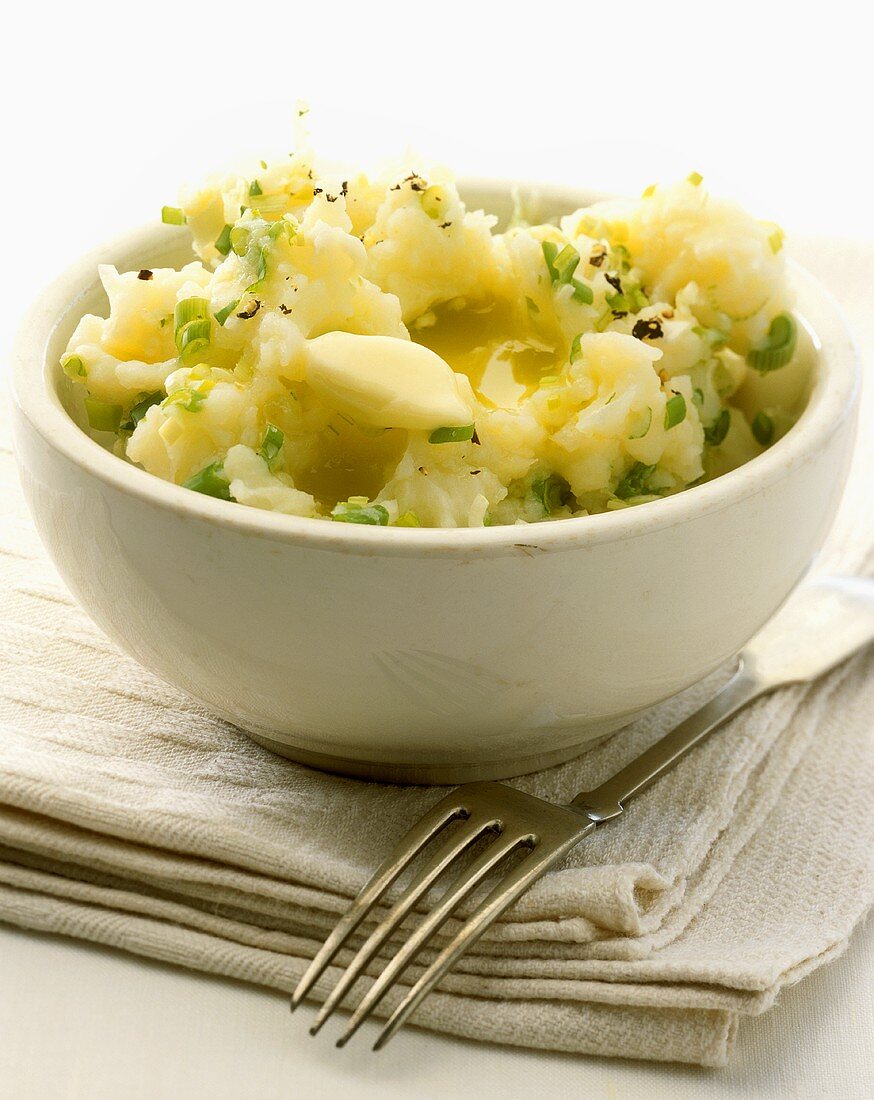 Irish champ (traditional Irish potato dish)