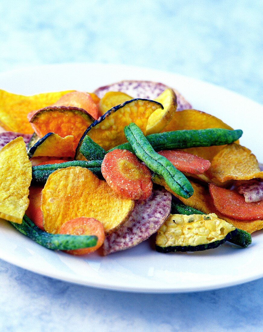 Deep-fried vegetables