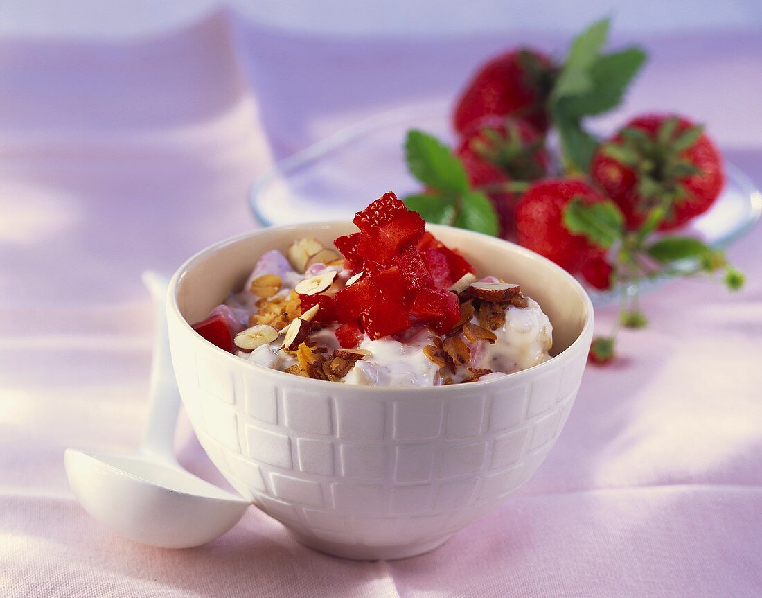 Strawberry muesli