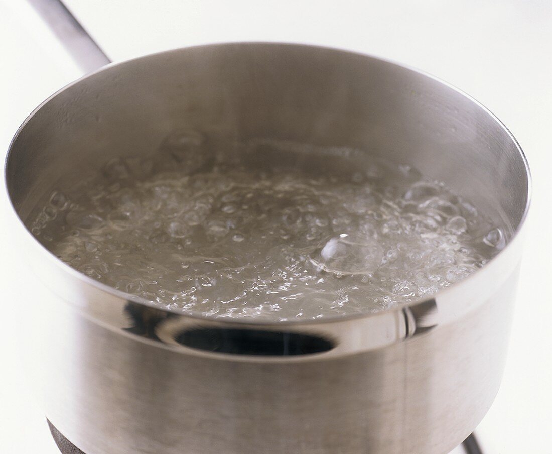 Boiling water