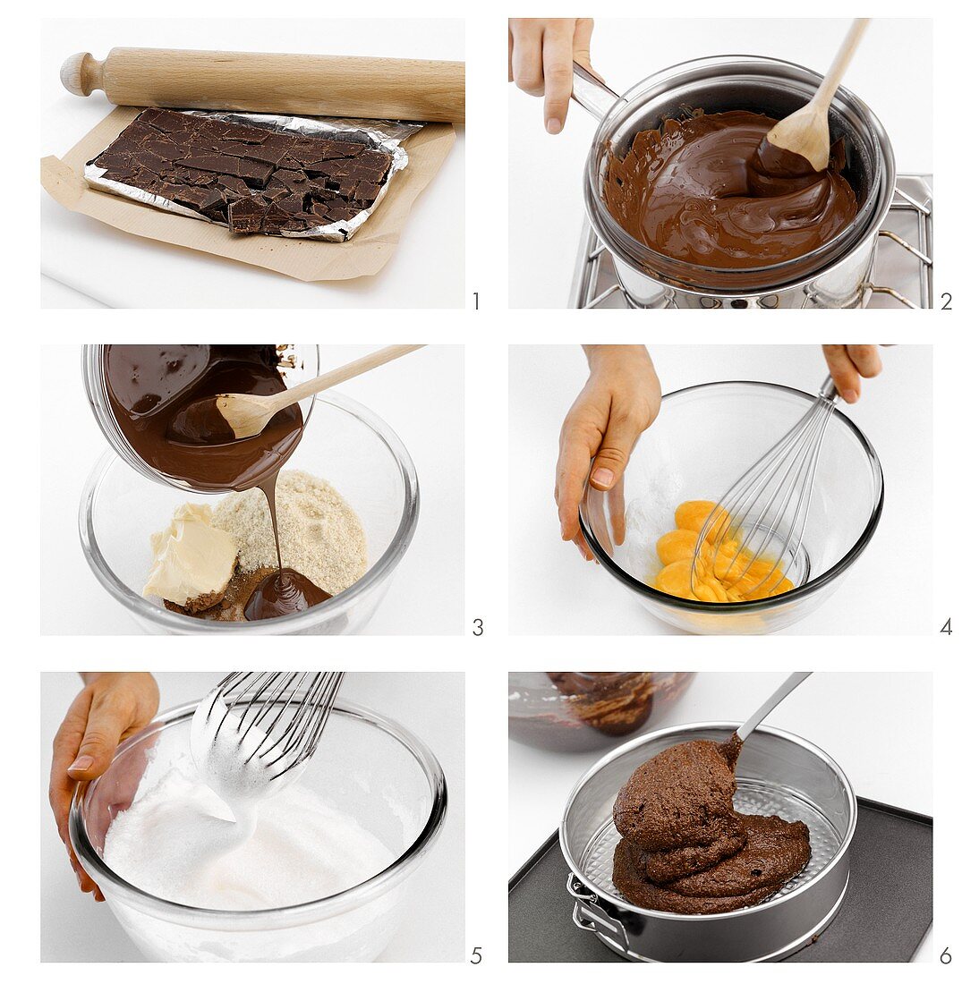 Schokoladenkuchen zubereiten
