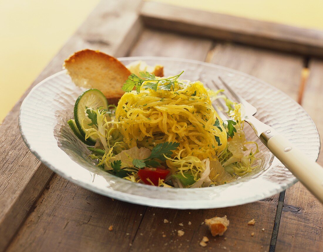 Spaghetti squash salad