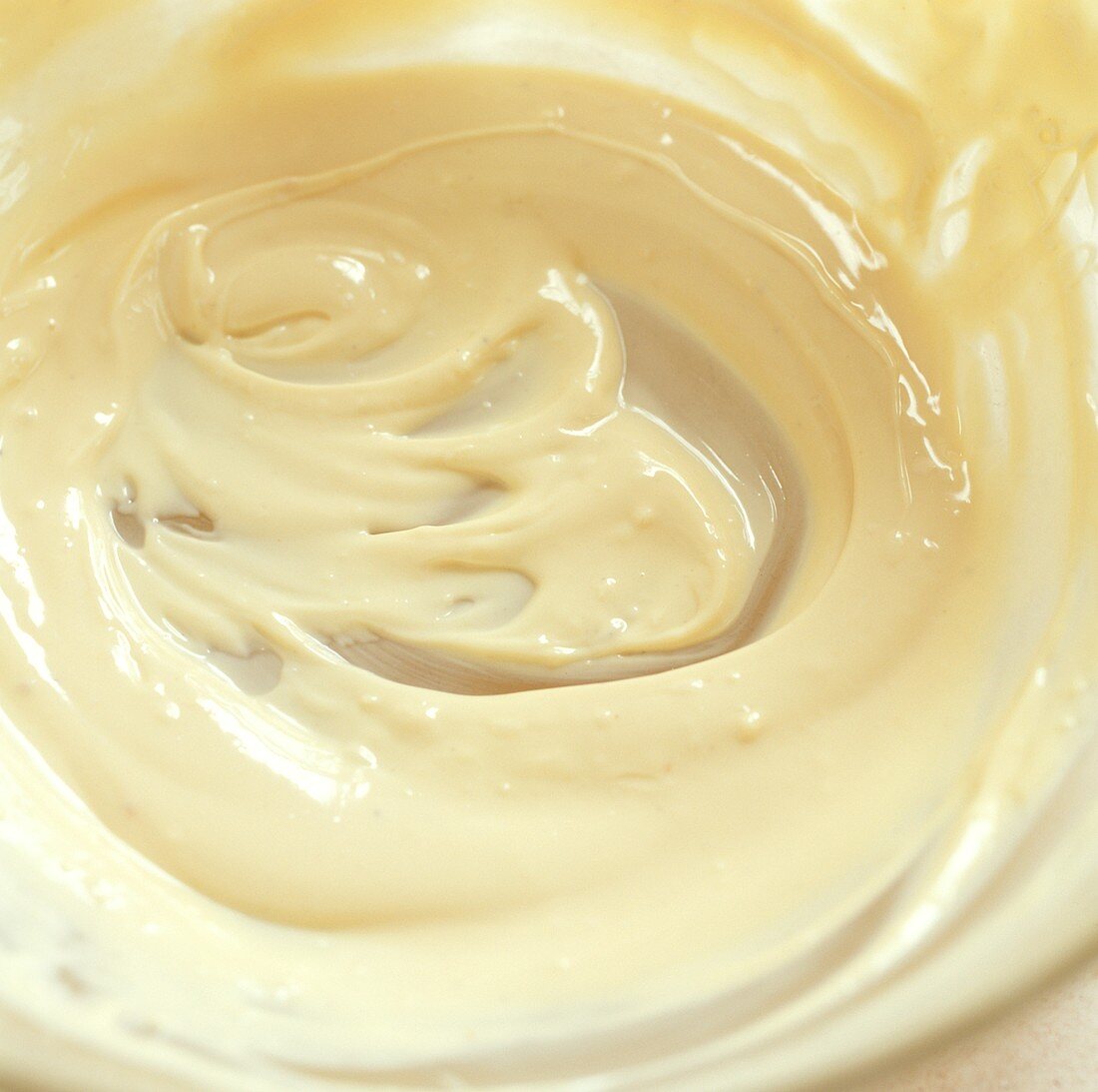 Melted white chocolate