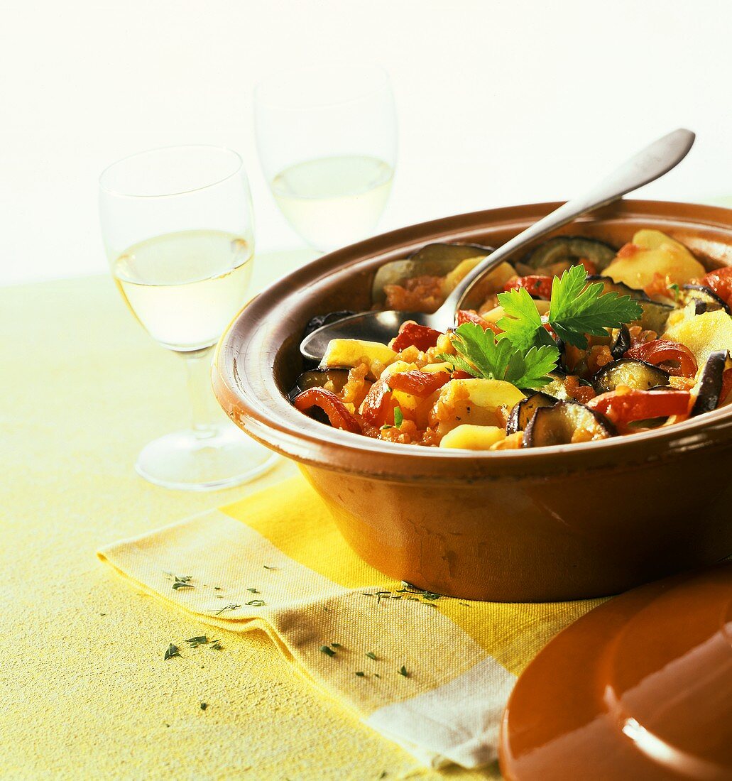 Tumbet mallorquin (vegetable stew from Majorca)
