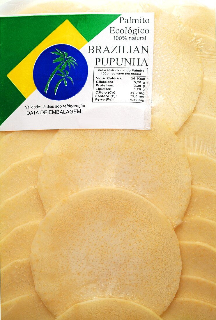 Pupunha palmito (palm hearts from the Pupunha palm, Brazil)