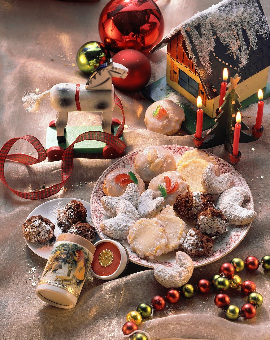 Assorted German Christmas biscuits