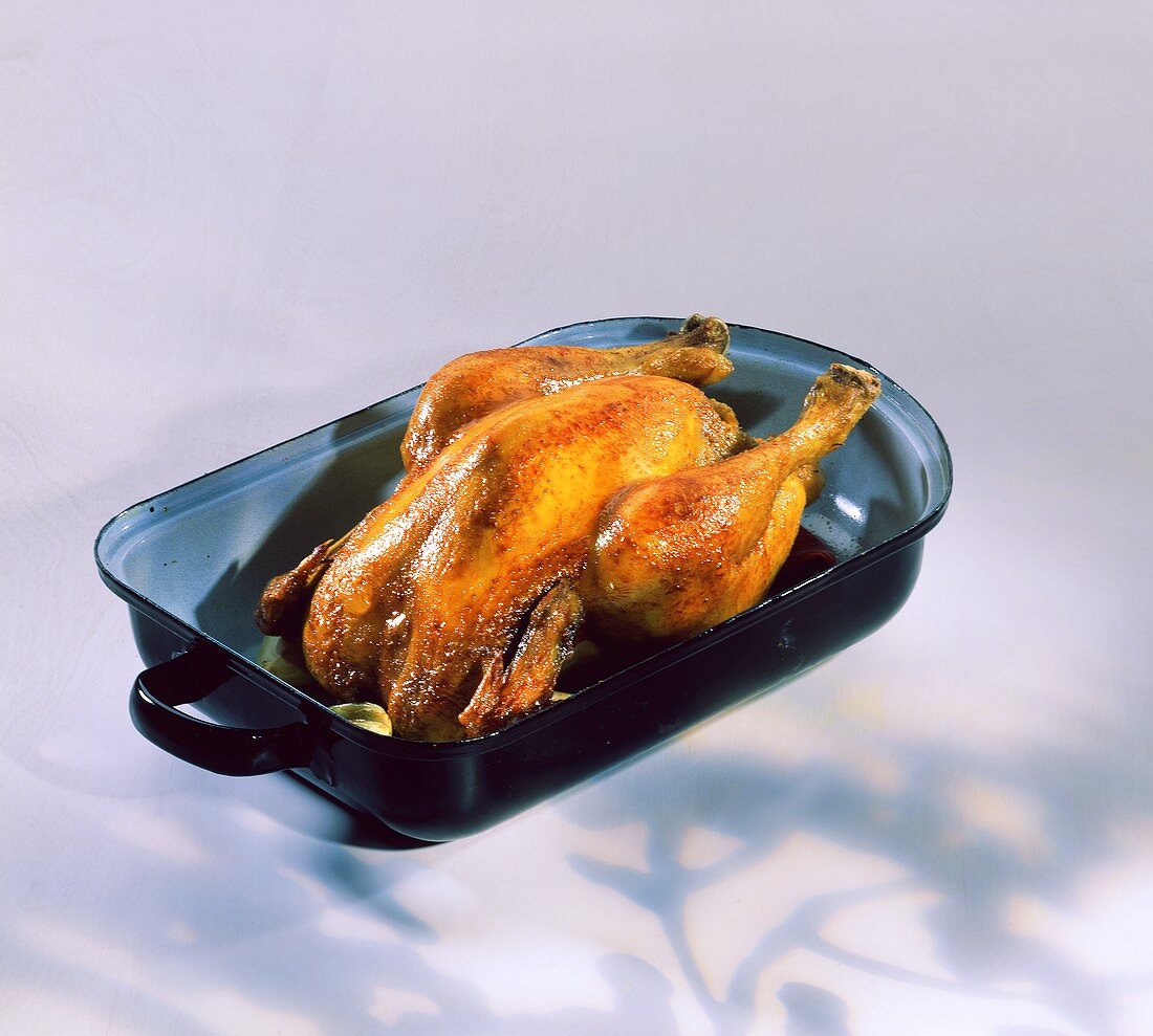 Oven-roasted Bresse chicken