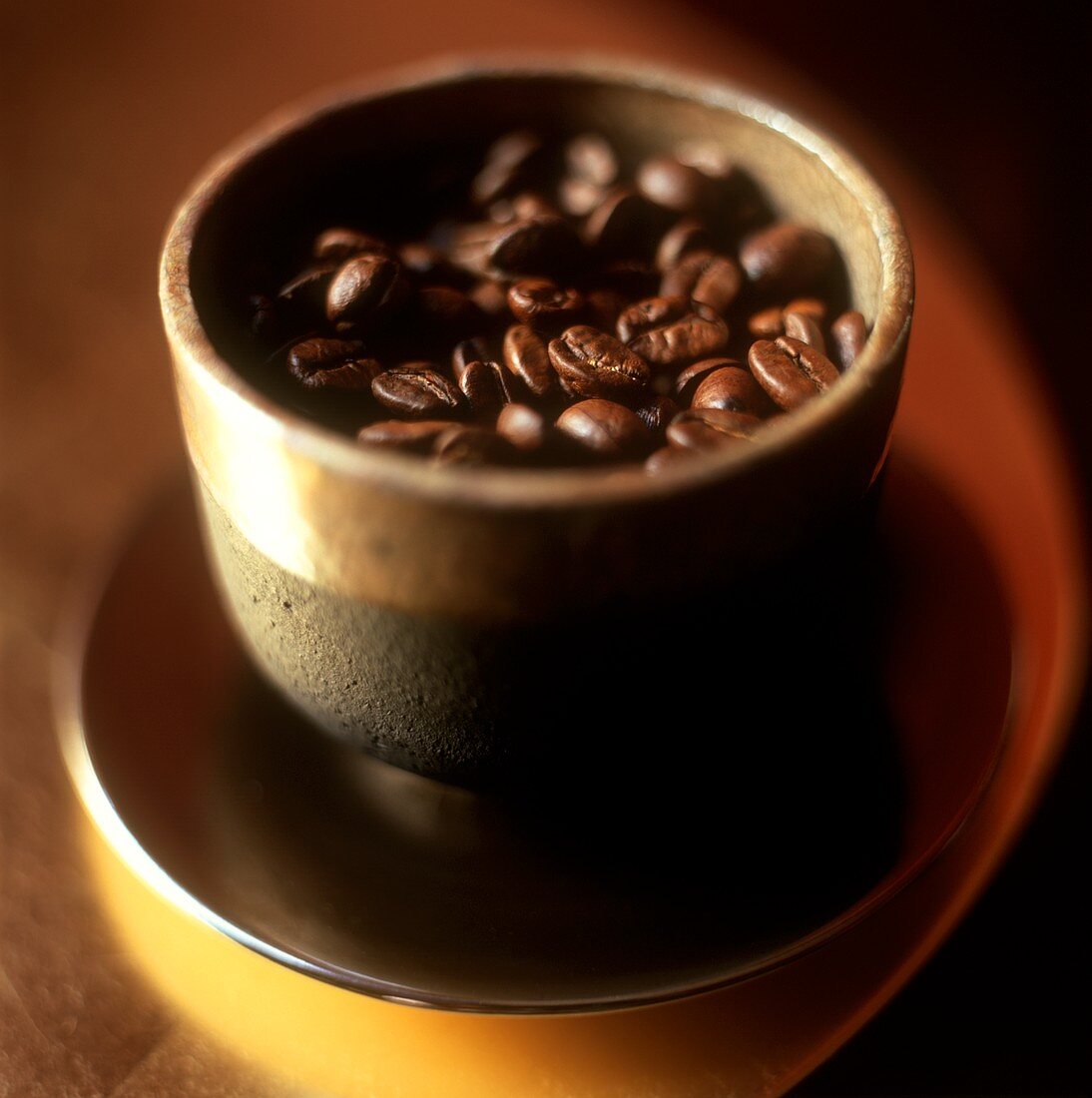 Coffee beans in a bowl