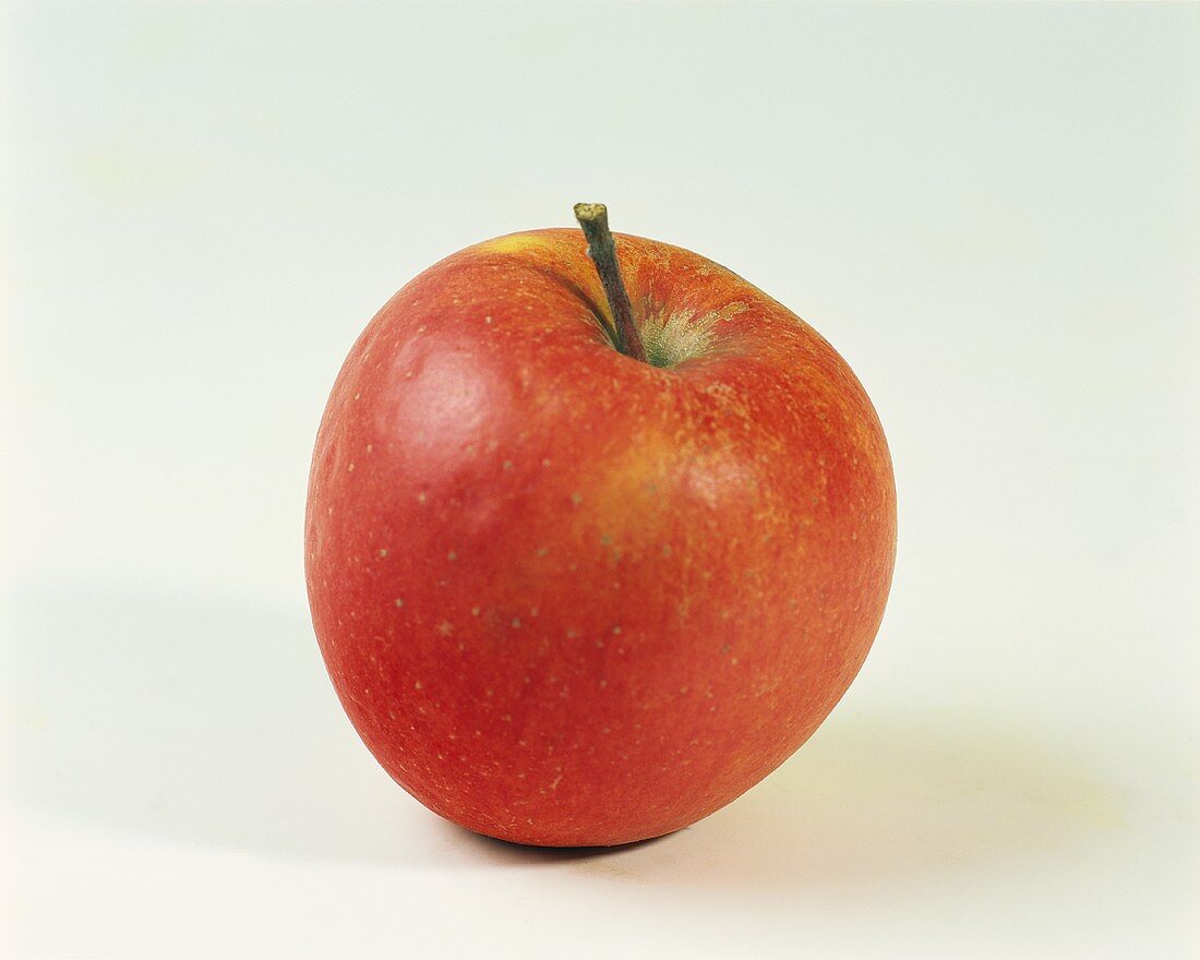 Ein Apfel der Sorte Pinova