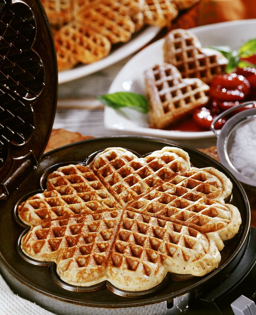 Nut waffles