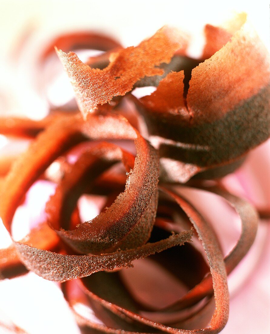 Gaufrettes (spiral-shaped chocolate wafers, France)